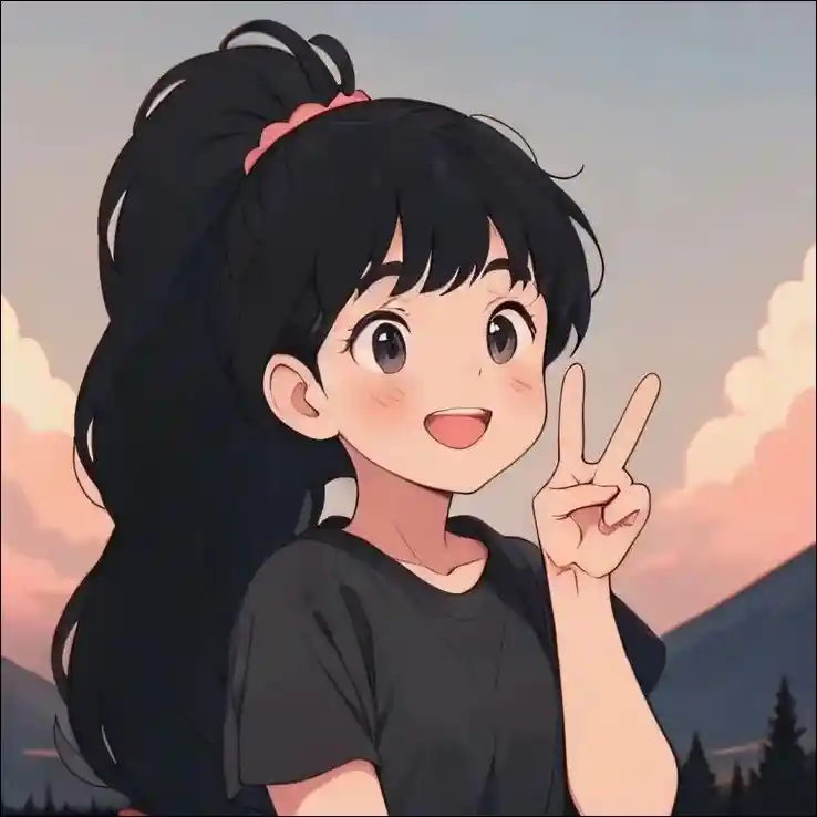 attitude-cute-girl-anime-dp