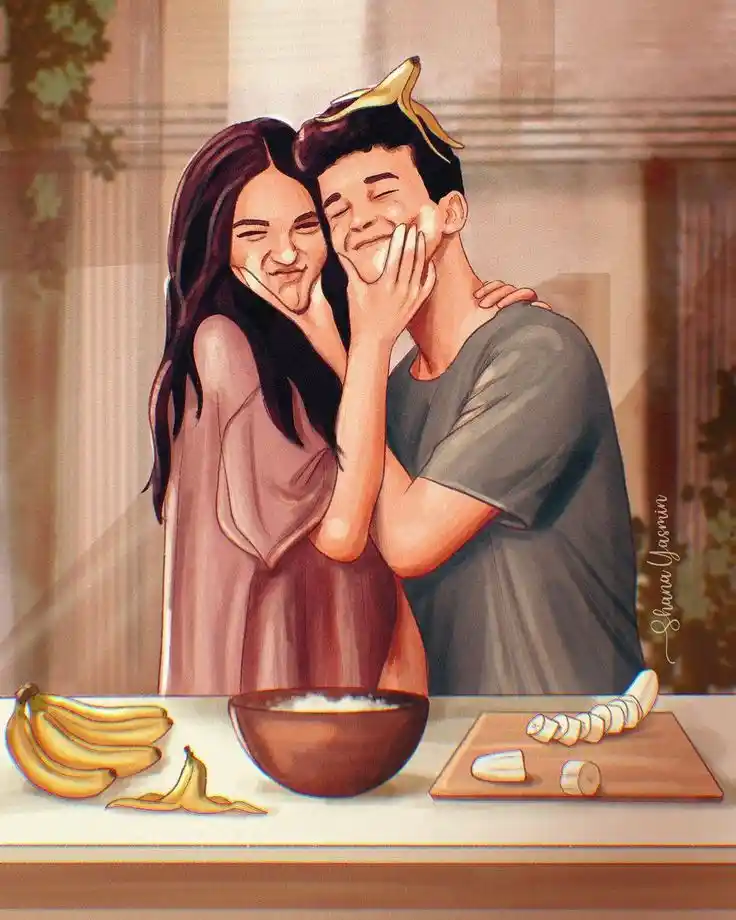 romatic-cartoon-couple-dp