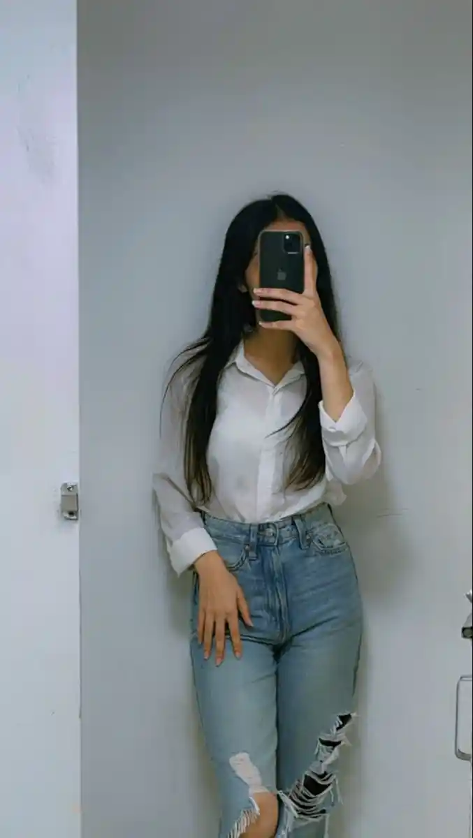 Hidden Face Dp for Girls